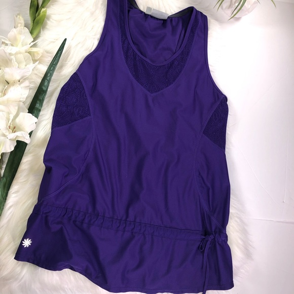 ATHLETA Wick-It Good Purple Athletic Tank - Picture 1 of 13